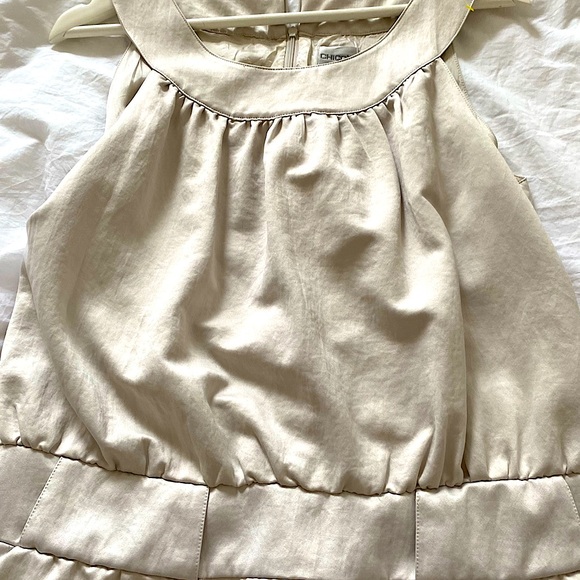 🫶Gorgeous Chico’s Casual All Lined Dress in Silk Like Fabric. 🫶 - Picture 7 of 16